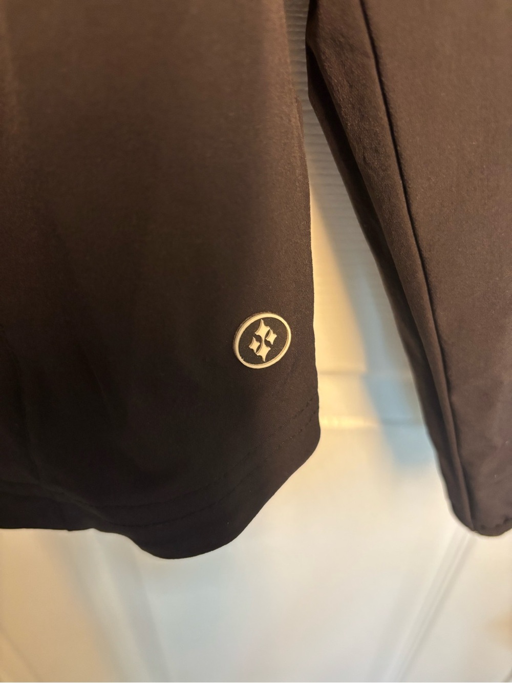 Jofit Black Convertible Golf Jacket Vest Zip-Off Sleeves Magnetic Trim M - Picture 7 of 15